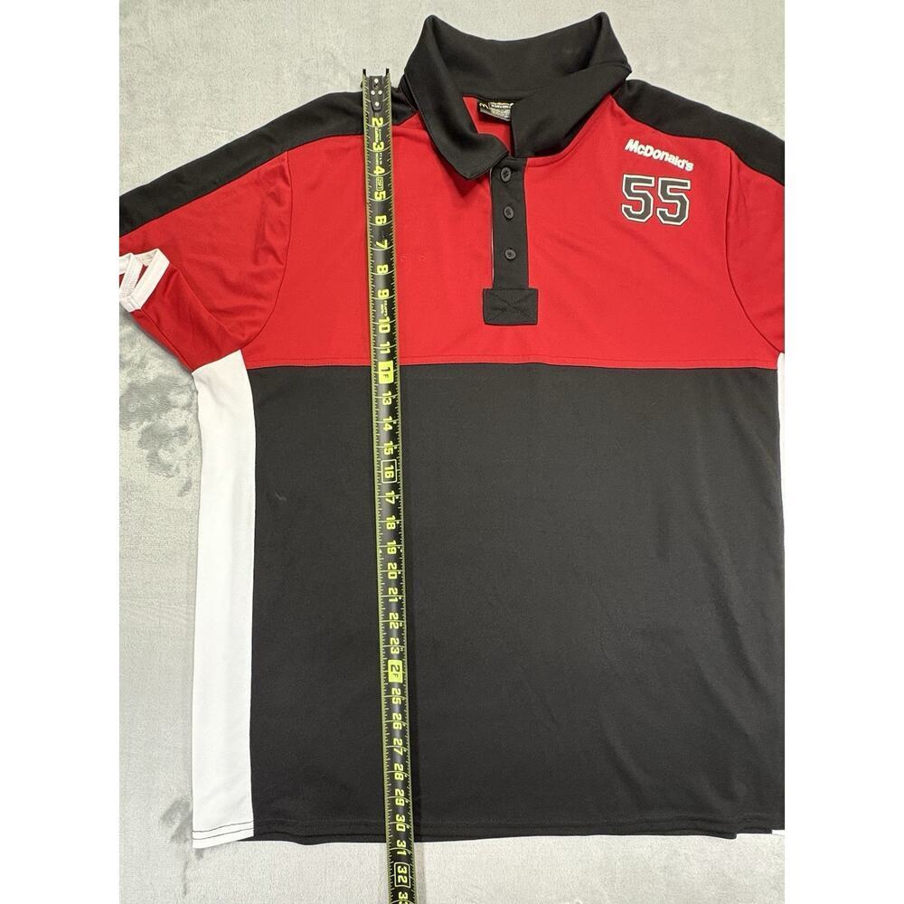 McDonald’s Work Polo Shirt Size XL Polyester – Good Condition - Picture 4 of 7
